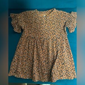 Rylee & Cru cheetah dress
